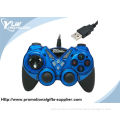 Digital And Analog Mode Blue / Black Usb Pc Game Controllers Directional Pad